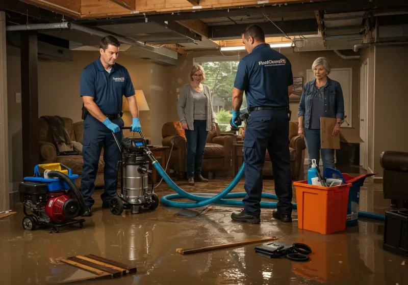 Basement Water Extraction and Removal Techniques process in Mayodan, NC